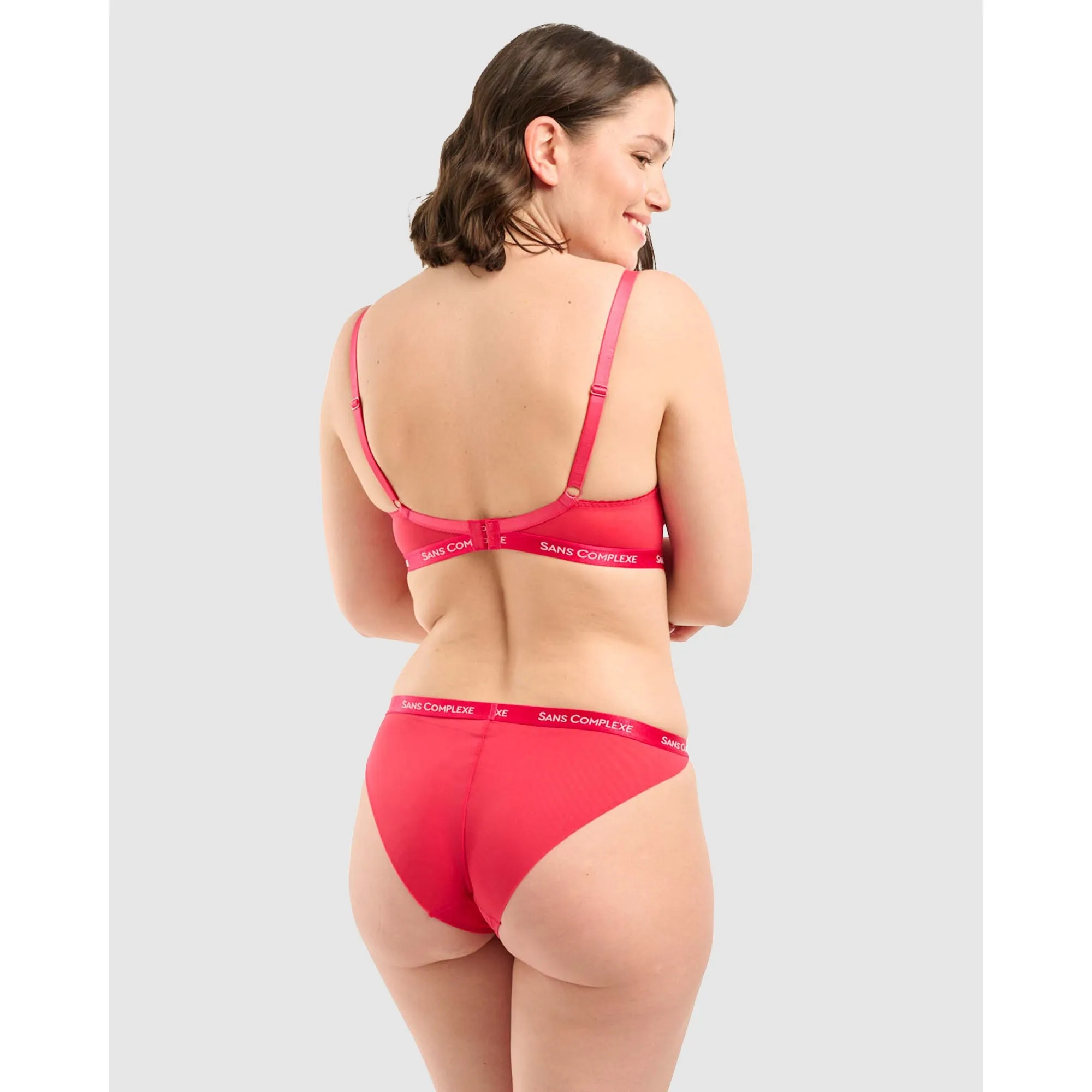 Arum Trend Sheer Lace Longline Balconette Bra