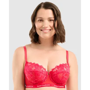 Arum Trend Sheer Lace Longline Balconette Bra