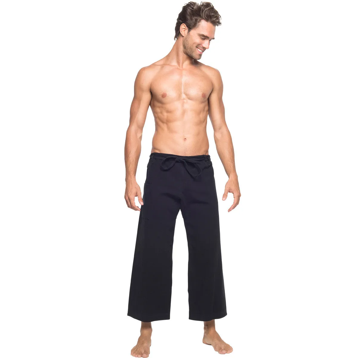 Black Yoga Pants for Men