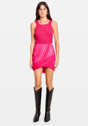 BUBBLE SKIRT FUSCHIA