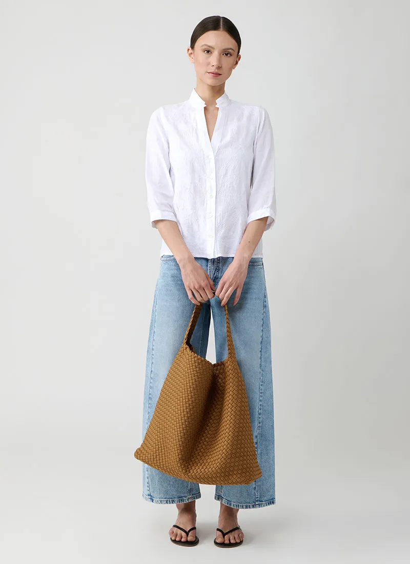 Button Up Embroidered Shirt