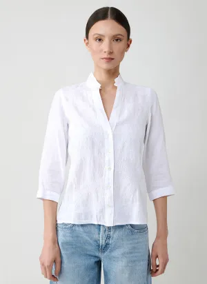 Button Up Embroidered Shirt