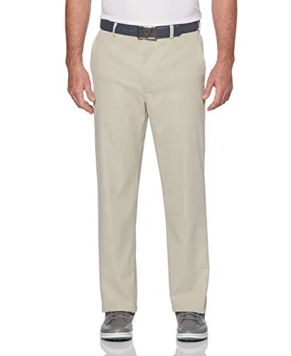 Callaway Men's Pro Spin 3.0 Stretch Golf Pants with Active Waistband (Waist Size 30 - 42 Big & Tall), Plaza Taupe, 42W x 34L Big Tall