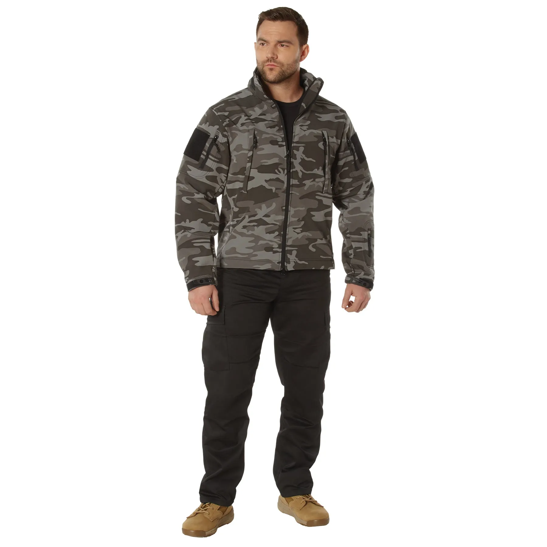 Camo Spec Ops Tactical Soft Shell Jackets