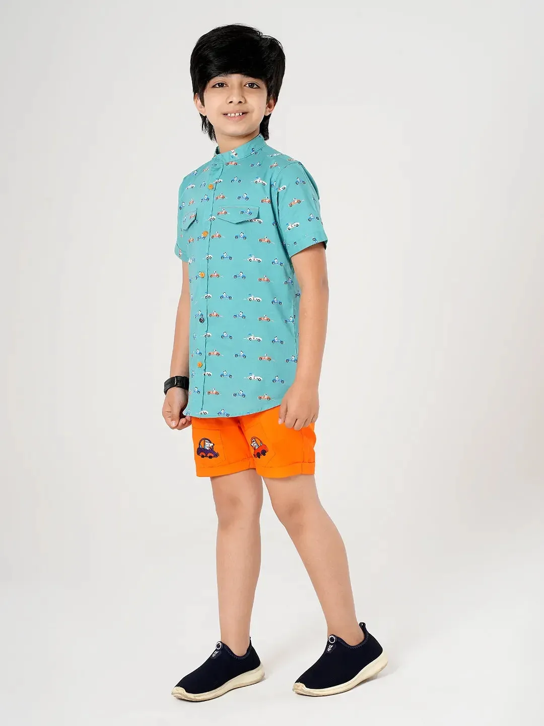 Car Lover Boys Casual Shirt