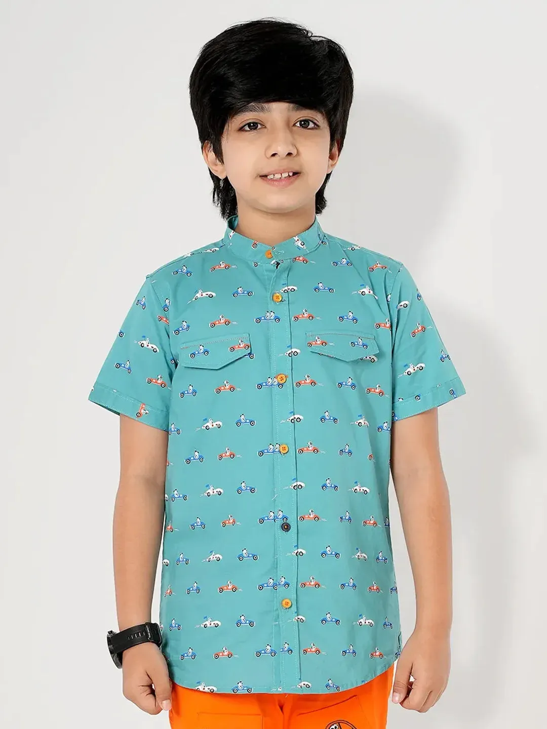 Car Lover Boys Casual Shirt