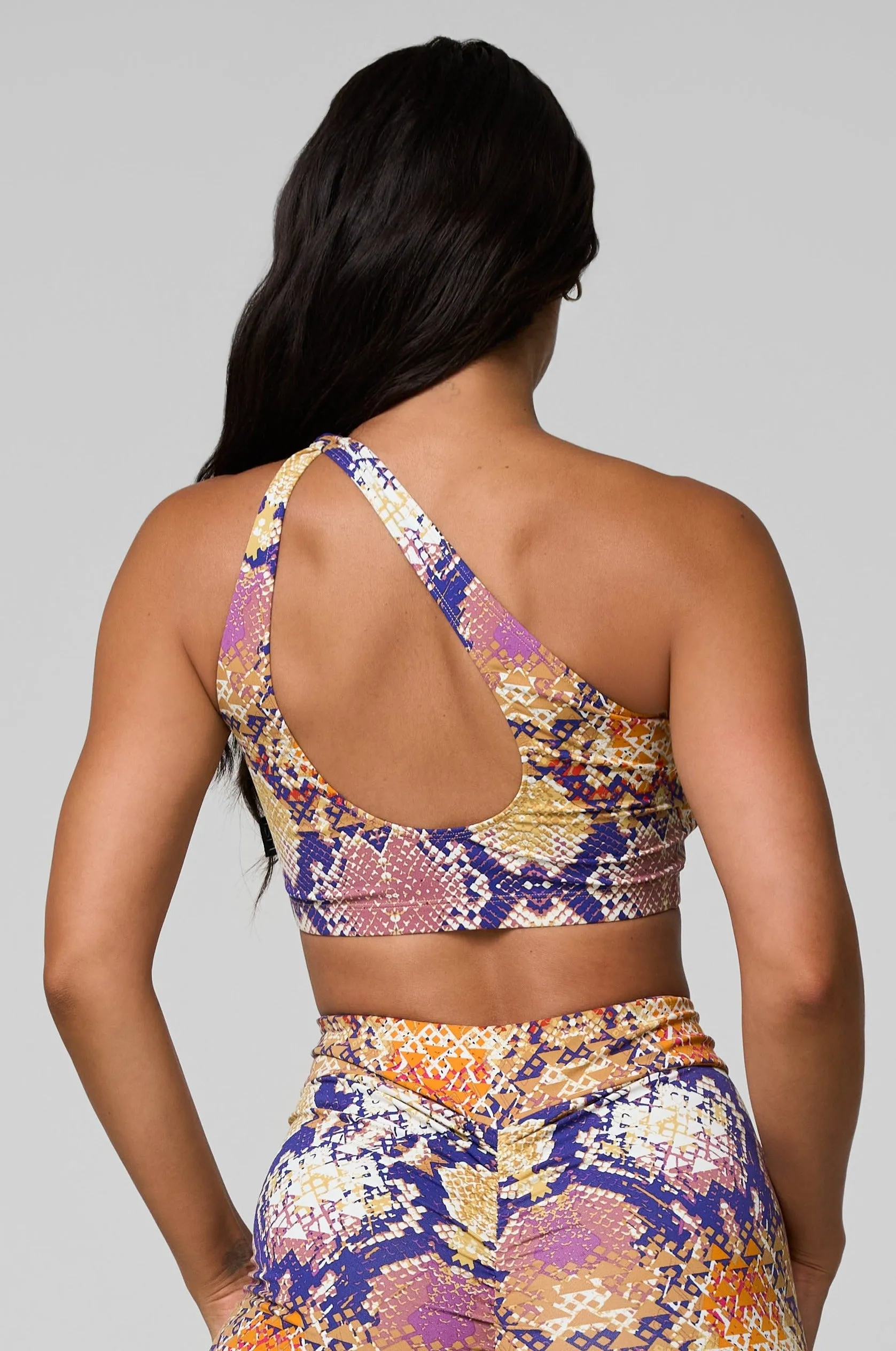 Chakra One Shoulder Bra