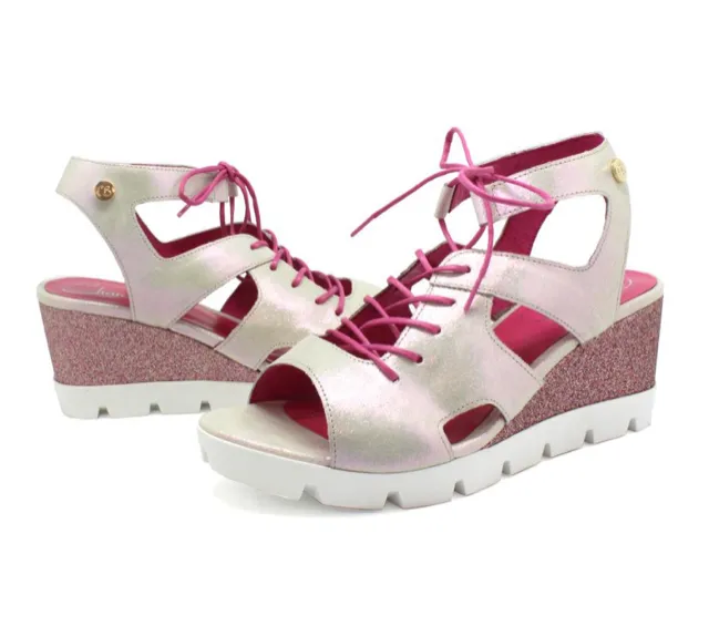 Chanii B "Sissors" Iridescent - Wedge Sandal