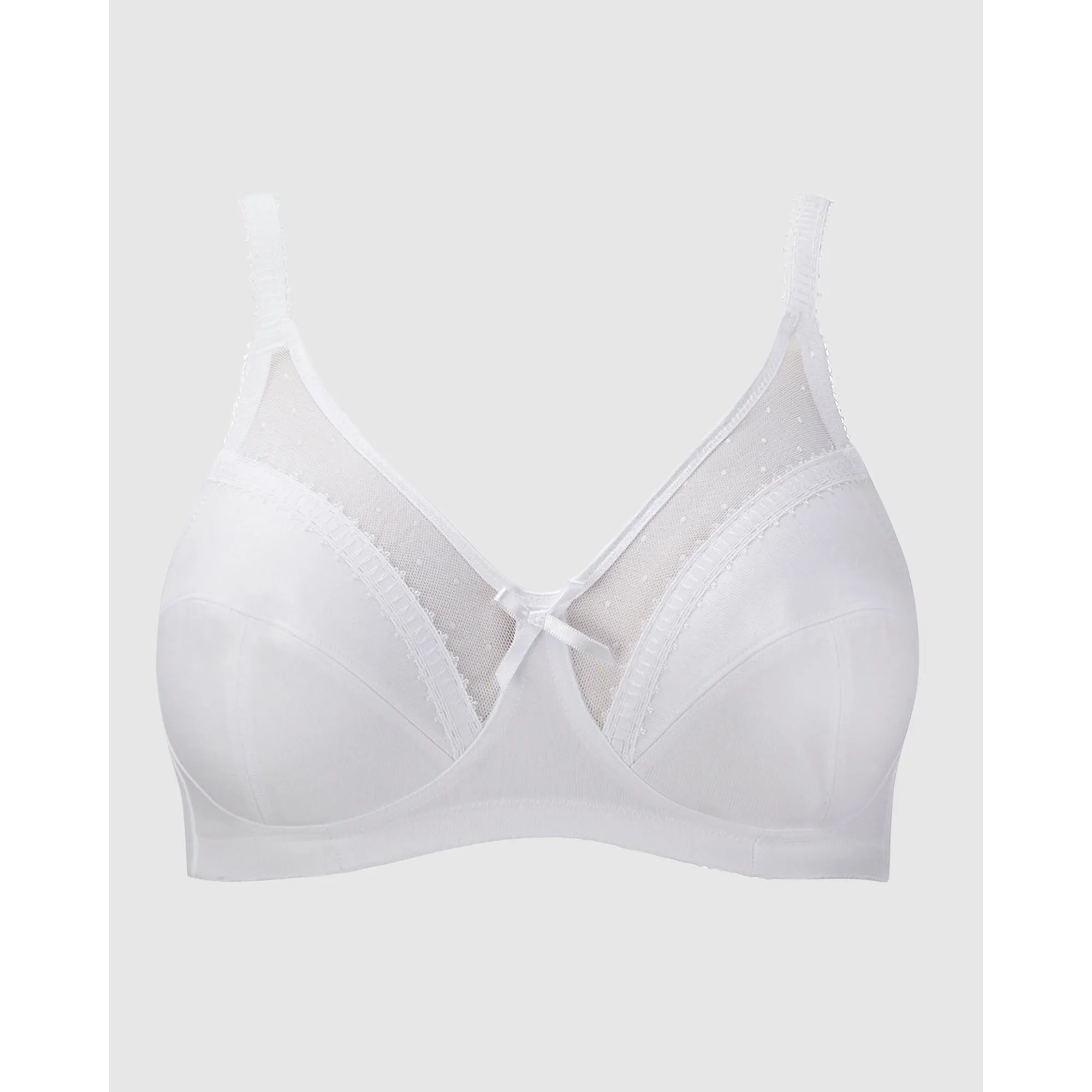 Charlotte Cotton-Lined Full Bust Wirefree Support Bra