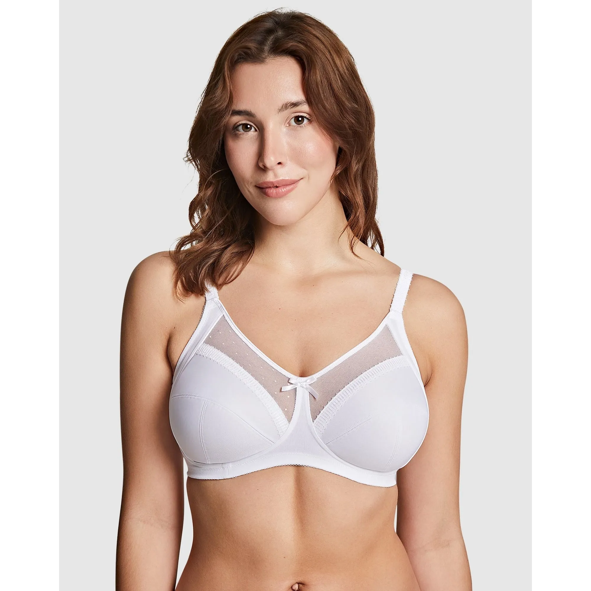 Charlotte Cotton-Lined Full Bust Wirefree Support Bra