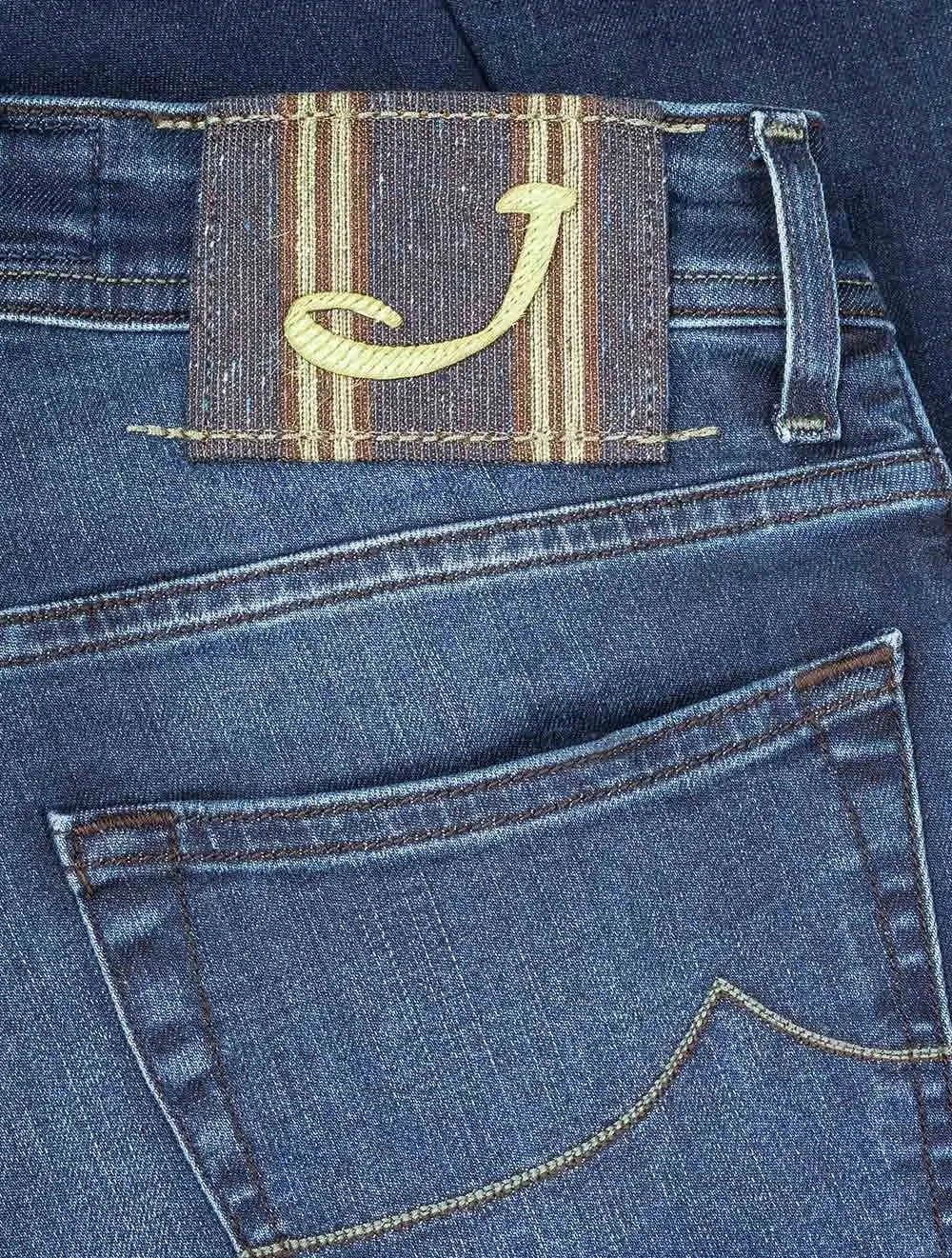 Denim Worn-In Comfort Fit Jeans Dark Wash