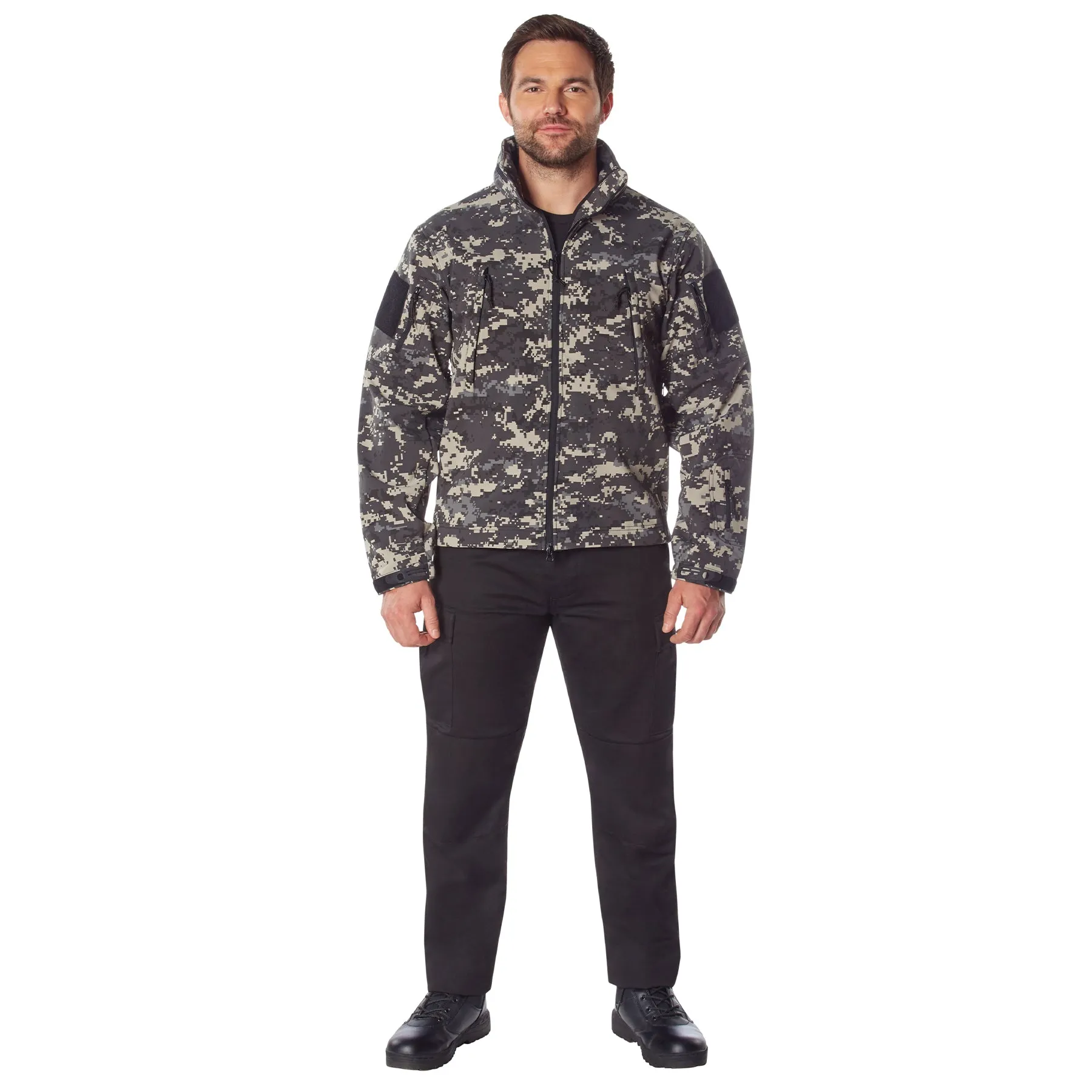 Digital Camo Spec Ops Tactical Soft Shell Jackets