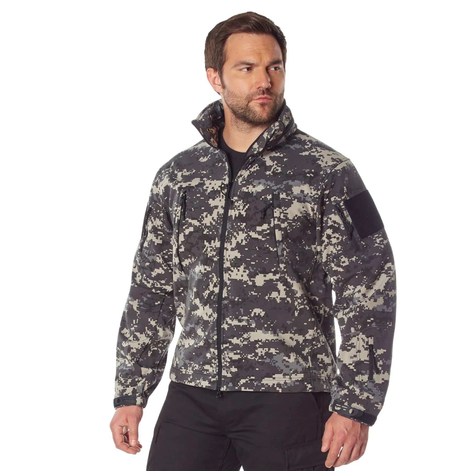 Digital Camo Spec Ops Tactical Soft Shell Jackets