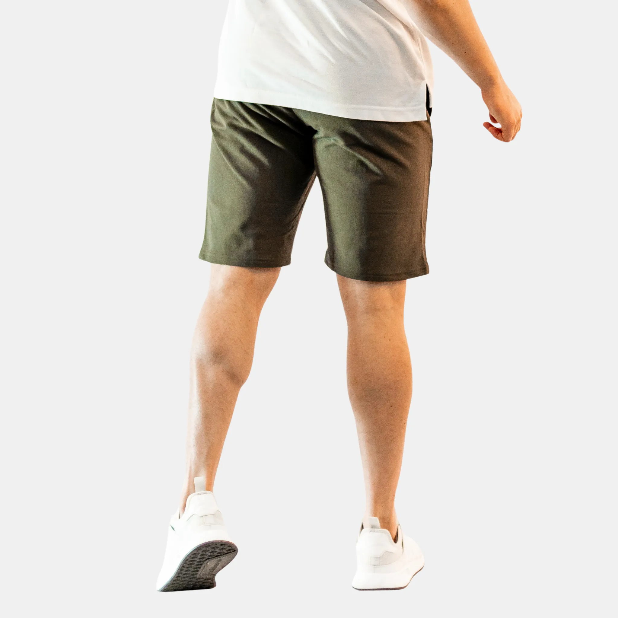 Drawstring Sweat Shorts - Grape Leaf