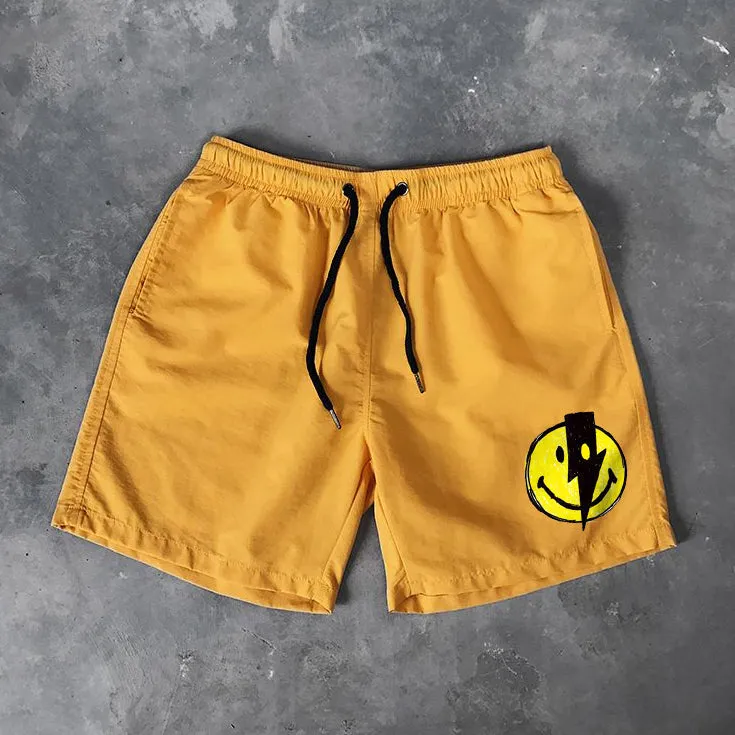Fashion Trendy Printed Casual Swimming Shorts