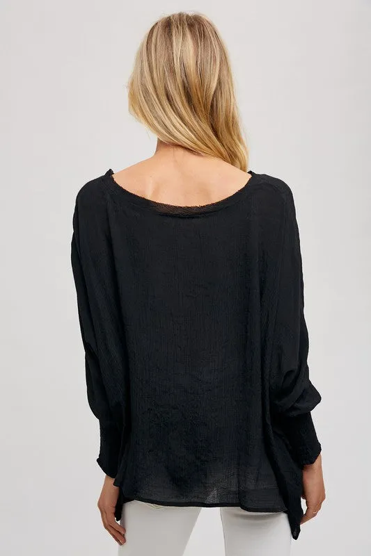 Finley Oversized Lightweight Top