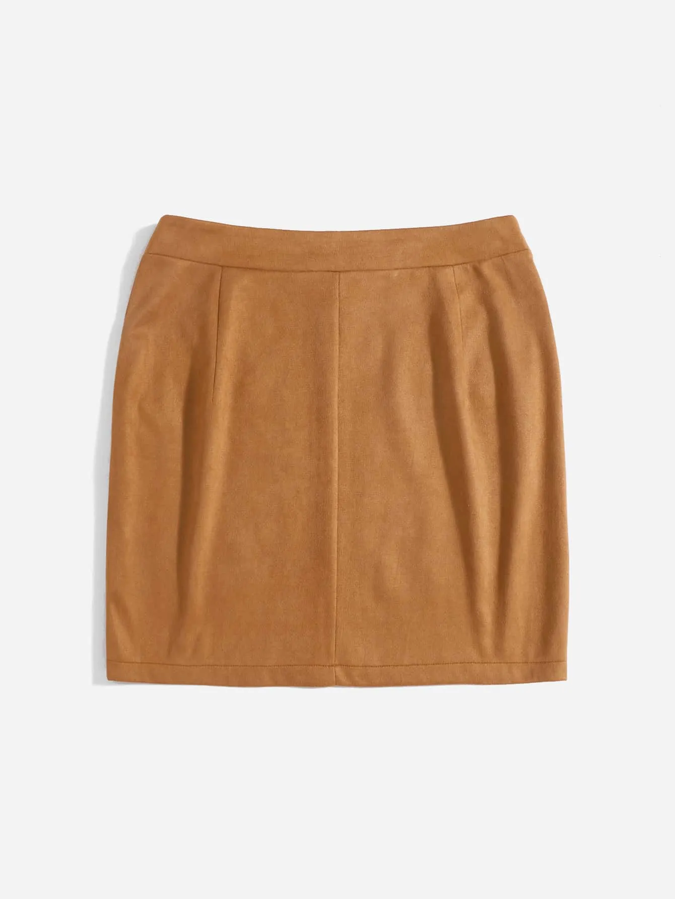 Geometric Short Plus Size Skirt