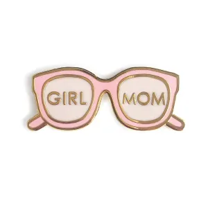Girl Mom Enamel Pin