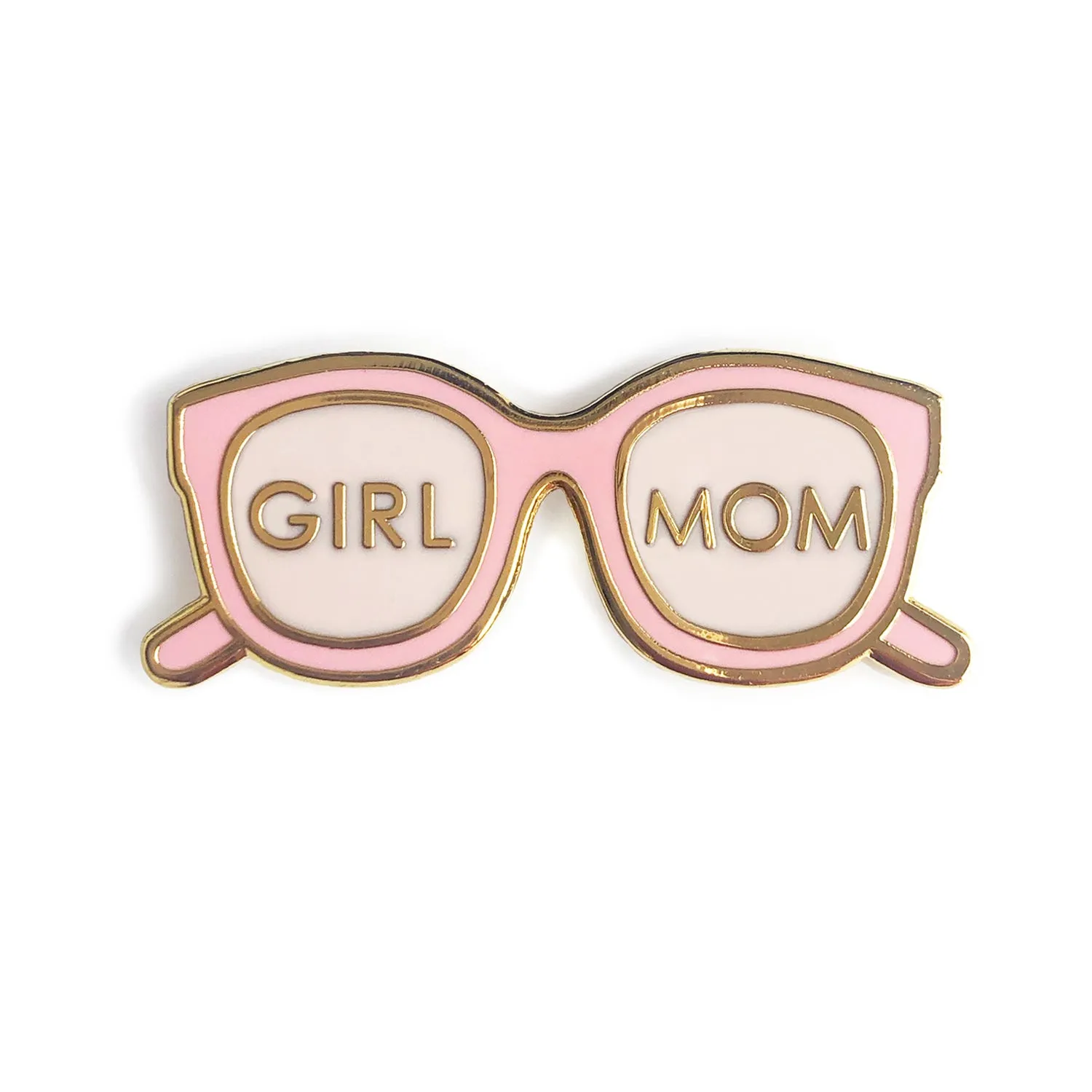 Girl Mom Enamel Pin