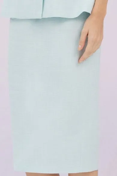 Gladis Mint Tweed Skirt