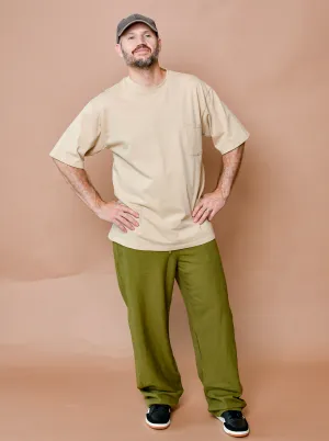 Hemp Yoga Pants - Moss