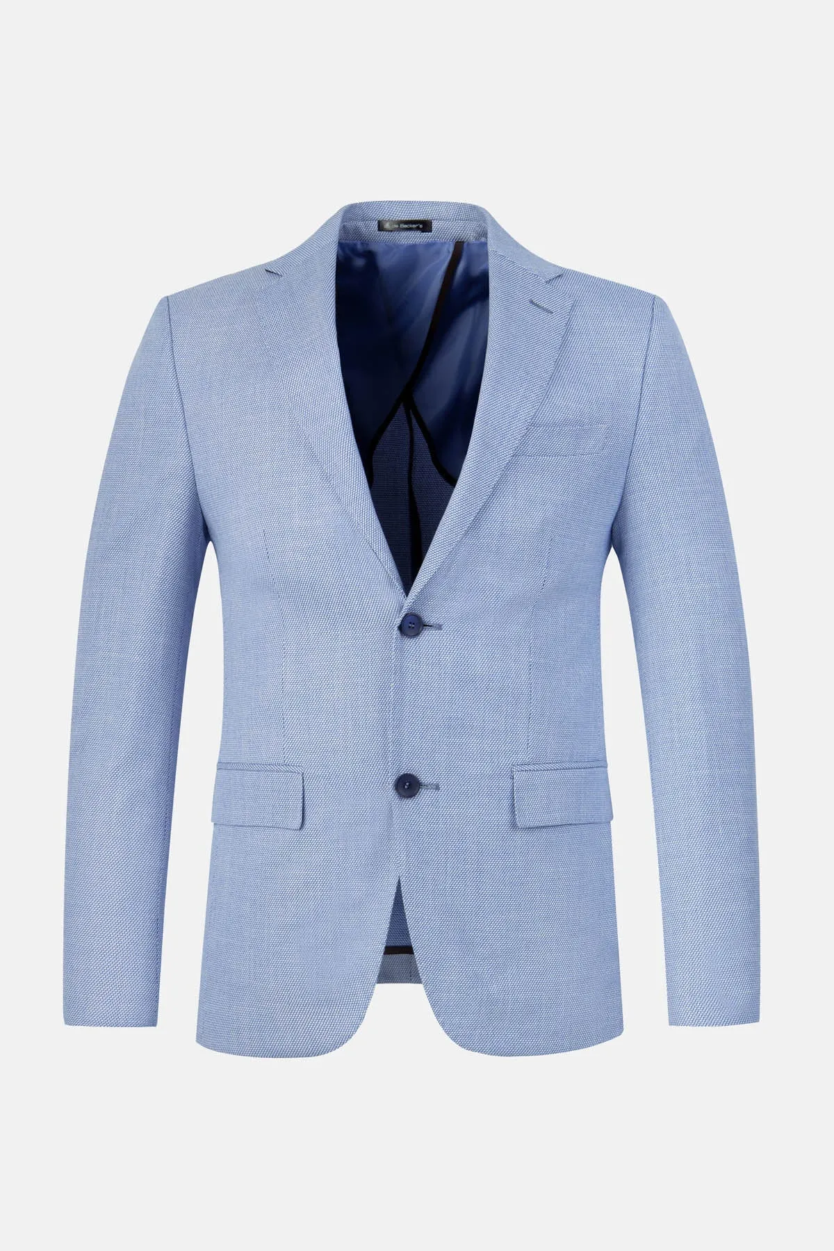 Jacquard Light Blue Blazer