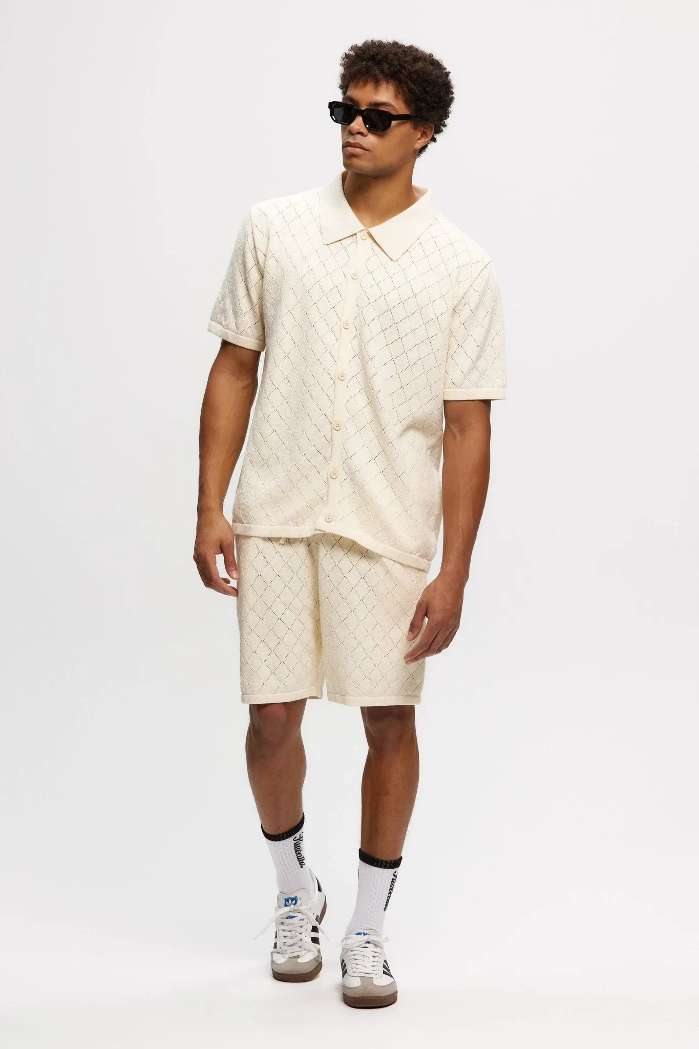 Knitted Polo Shirt