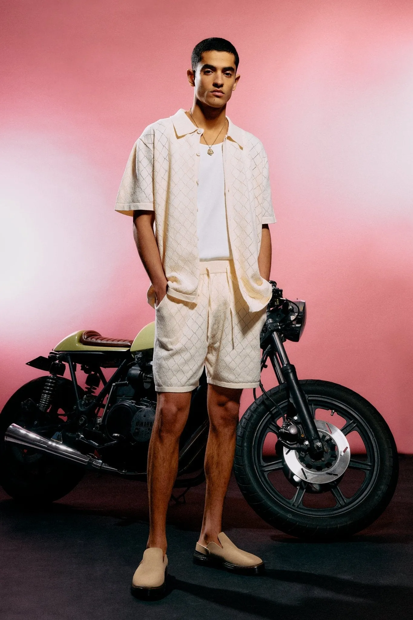 Knitted Polo Shirt