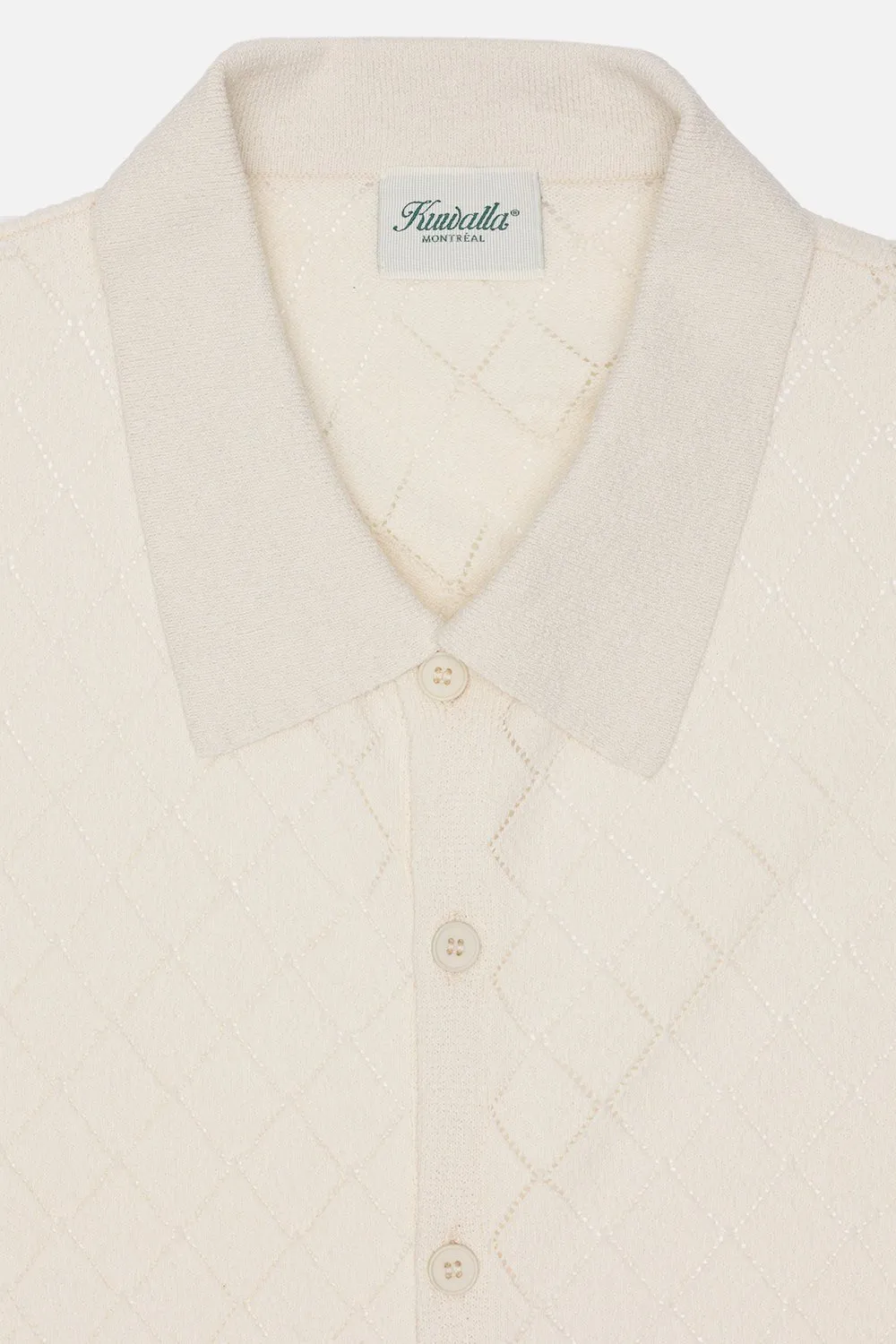Knitted Polo Shirt