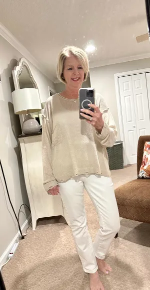 Lightweight long sleeve top