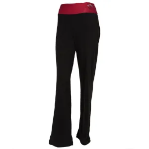 Miami Heat - Flip Down Waistband Logo Juniors Yoga Pants