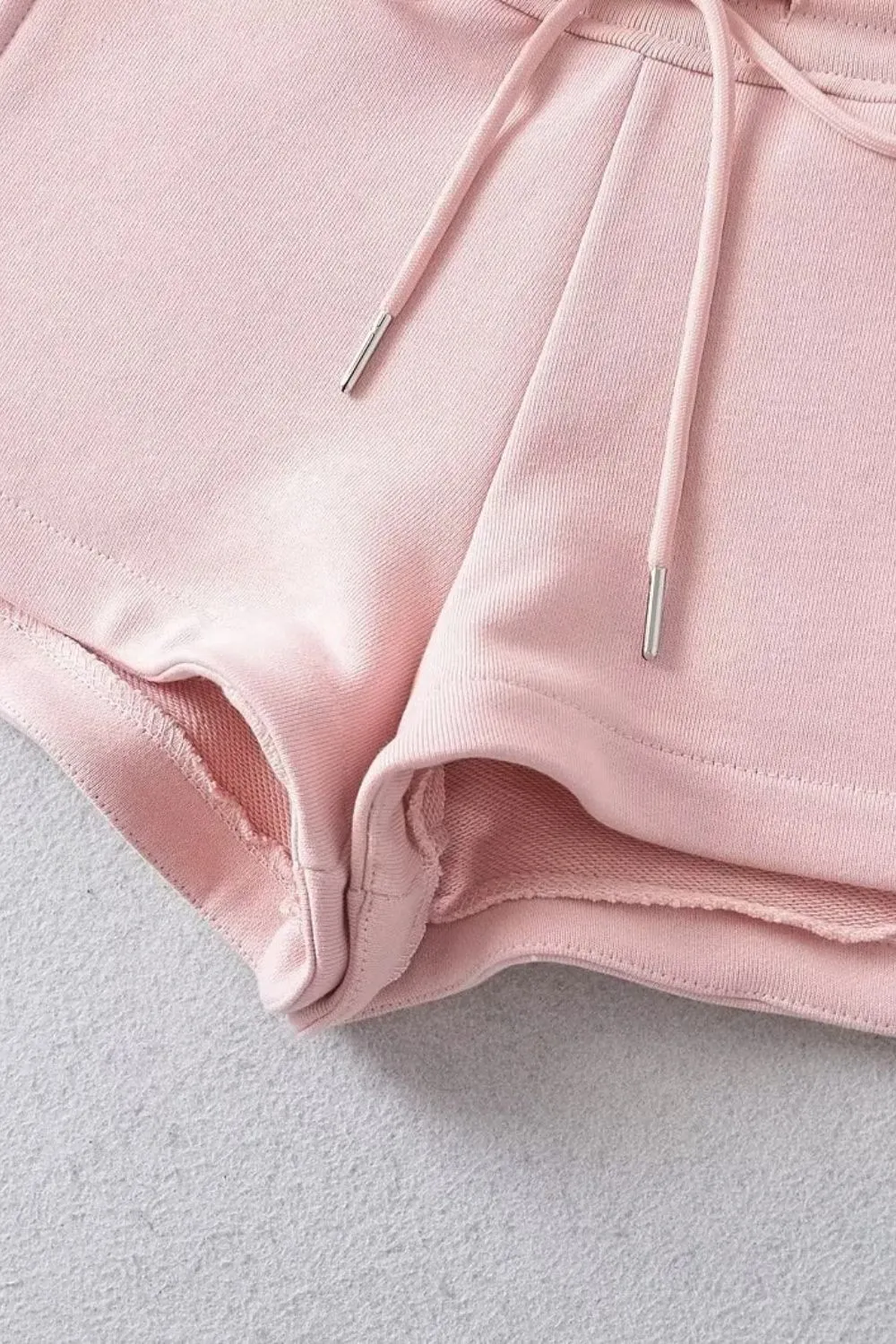 ‘Millie’ Low-waisted Drawstring Shorts Casual Pants