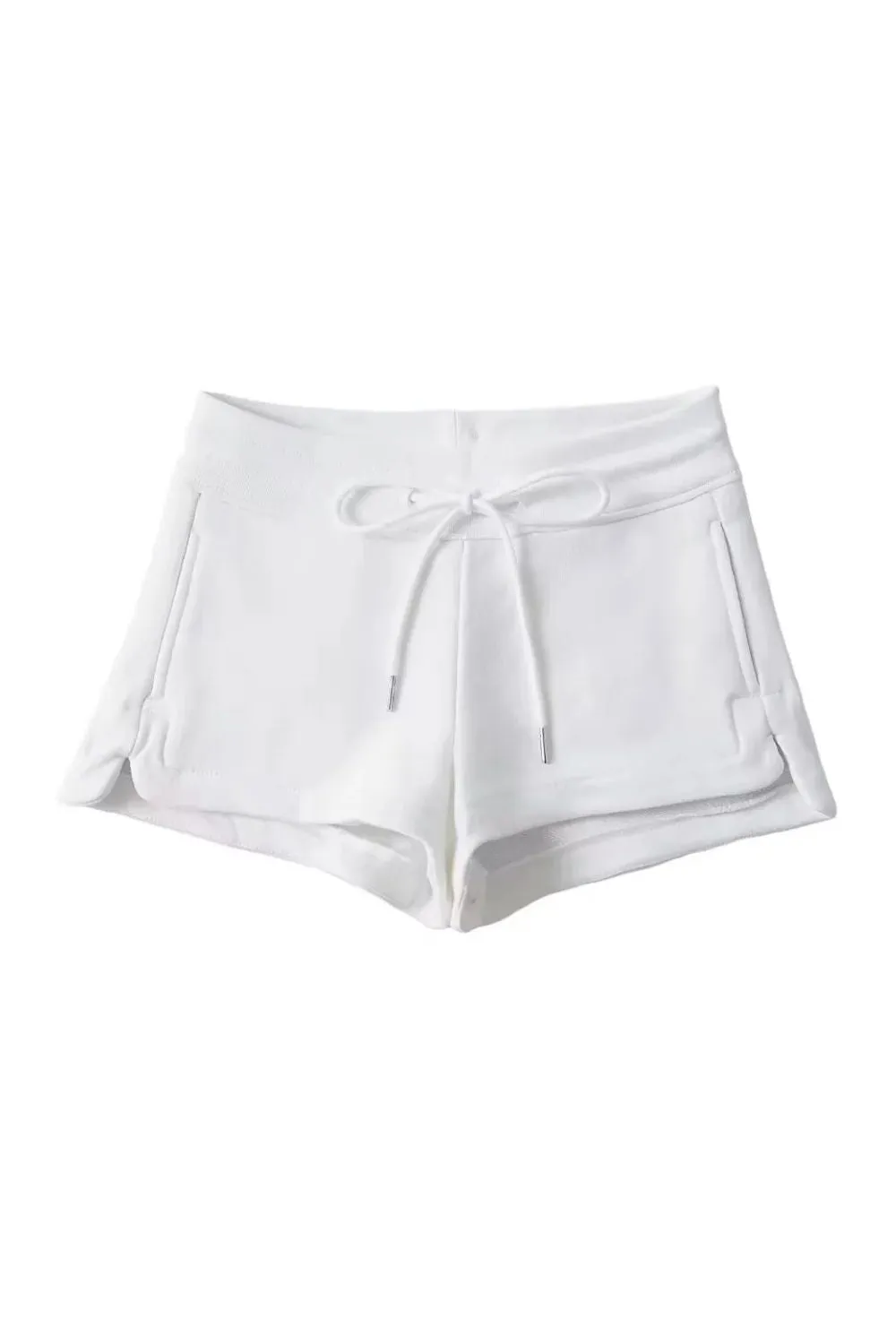 ‘Millie’ Low-waisted Drawstring Shorts Casual Pants