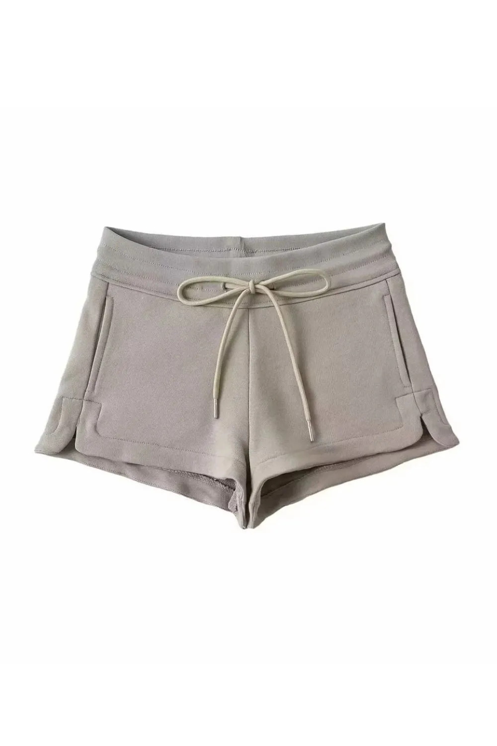 ‘Millie’ Low-waisted Drawstring Shorts Casual Pants