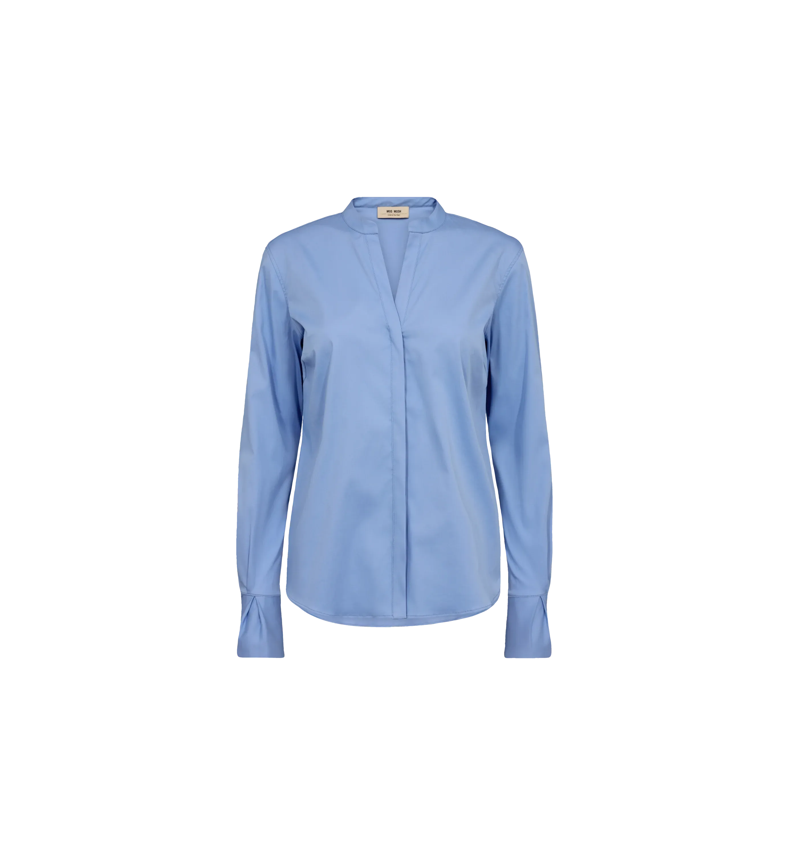 Mosmosh Matthea Shirt in Hydrangea Blue