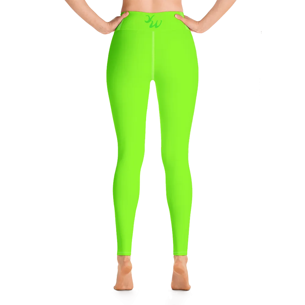Neon Green Yoga Pants