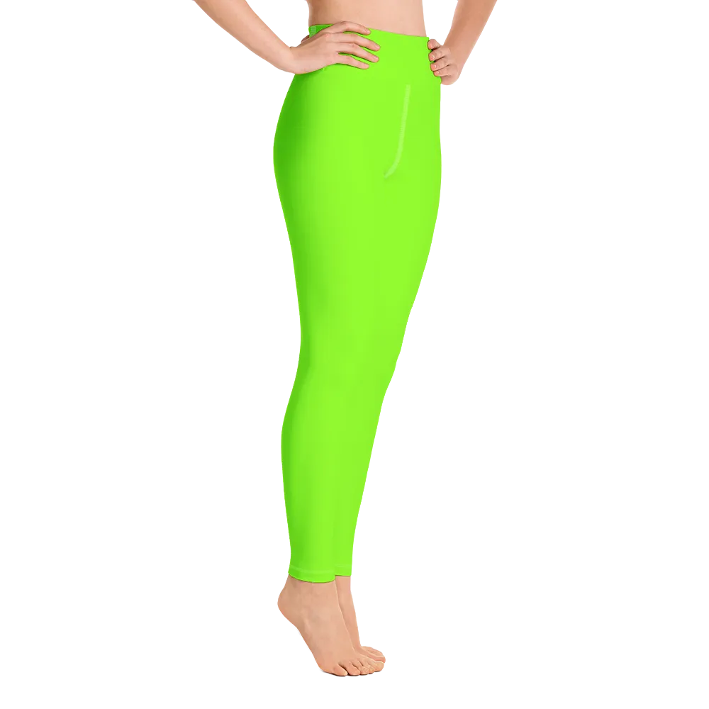 Neon Green Yoga Pants