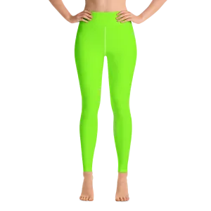 Neon Green Yoga Pants