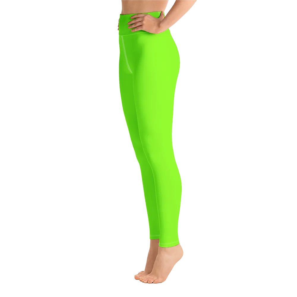Neon Green Yoga Pants