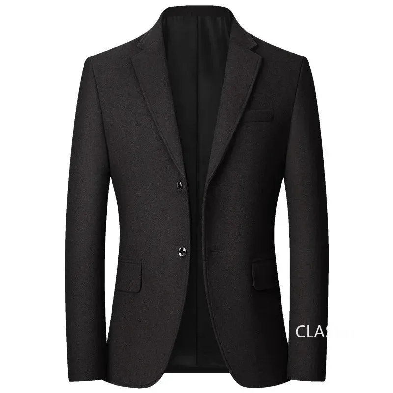 New Autumn Men Formal Wear Suits Blazers Coats Cashmere Business Casual Blazers Jackets Male Slim Fit Blazers Men's Clothing 4XL