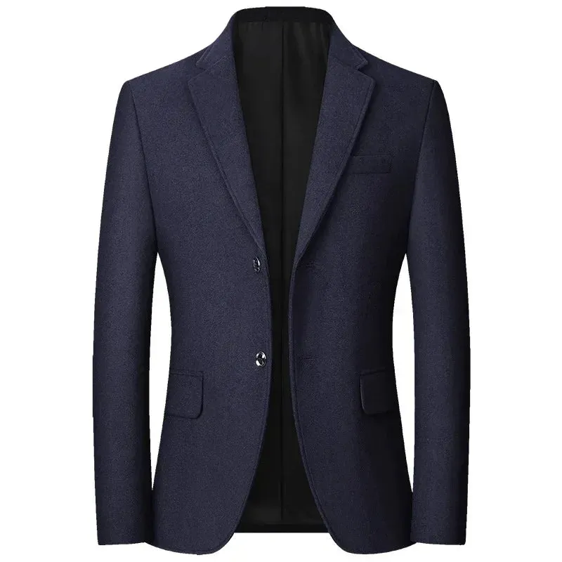 New Autumn Men Formal Wear Suits Blazers Coats Cashmere Business Casual Blazers Jackets Male Slim Fit Blazers Men's Clothing 4XL