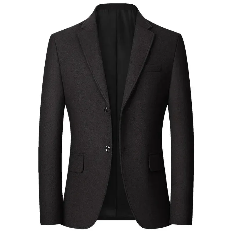 New Autumn Men Formal Wear Suits Blazers Coats Cashmere Business Casual Blazers Jackets Male Slim Fit Blazers Men's Clothing 4XL