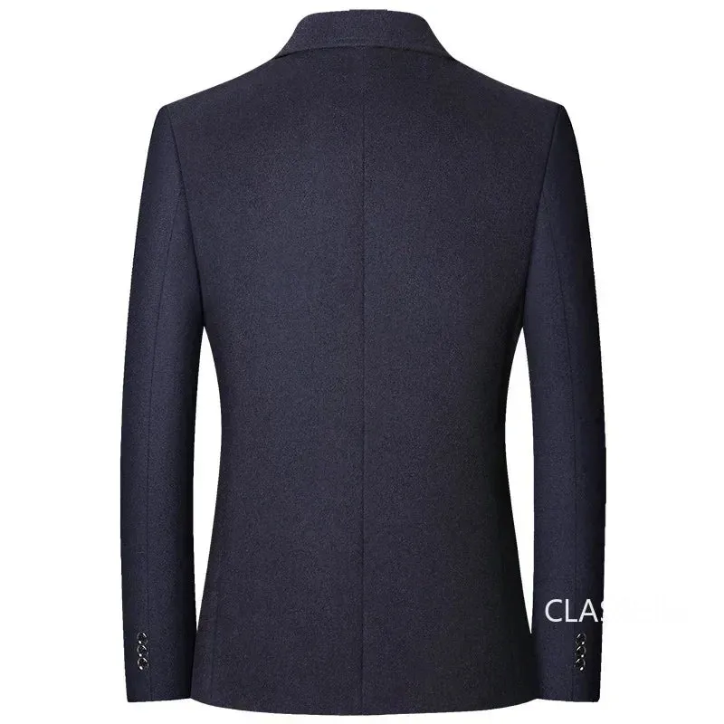 New Autumn Men Formal Wear Suits Blazers Coats Cashmere Business Casual Blazers Jackets Male Slim Fit Blazers Men's Clothing 4XL