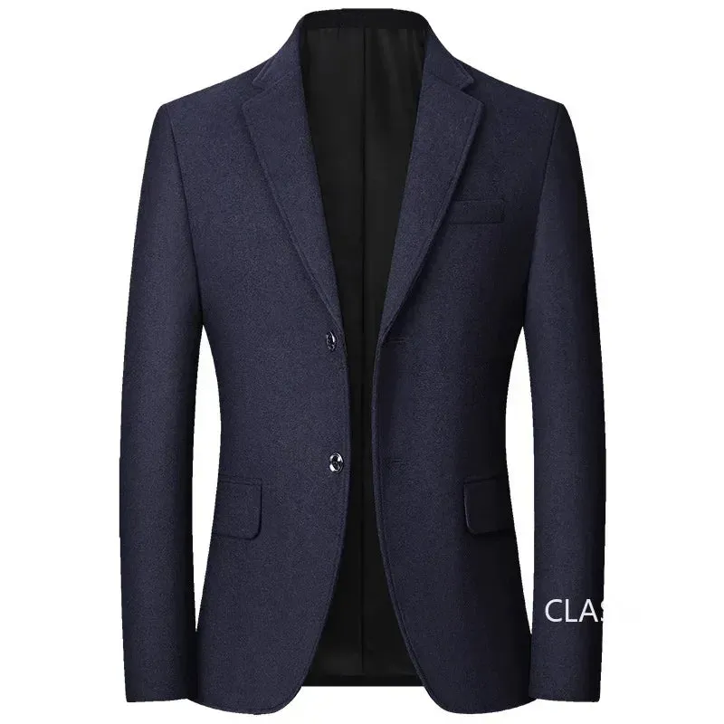 New Autumn Men Formal Wear Suits Blazers Coats Cashmere Business Casual Blazers Jackets Male Slim Fit Blazers Men's Clothing 4XL