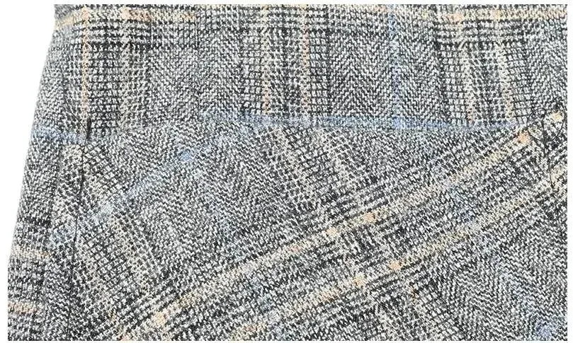 New Spring Autumn Men Plaid Business Blazers Jackets Casual Suits Coats High Quality Male Slim Blazers Coats Men's Clothing 4XL