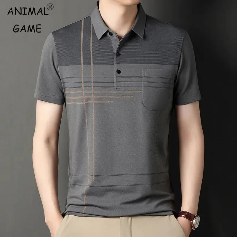 Polo Shirts for Men Casual Short Sleeve Slim Fit