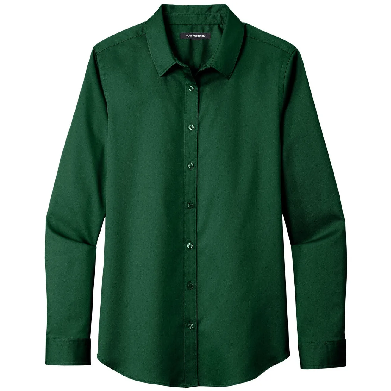 Port Authority® Women's Long Sleeve SuperPro React™Twill Shirt