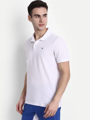 Premium White Cotton Half Sleeve Polo