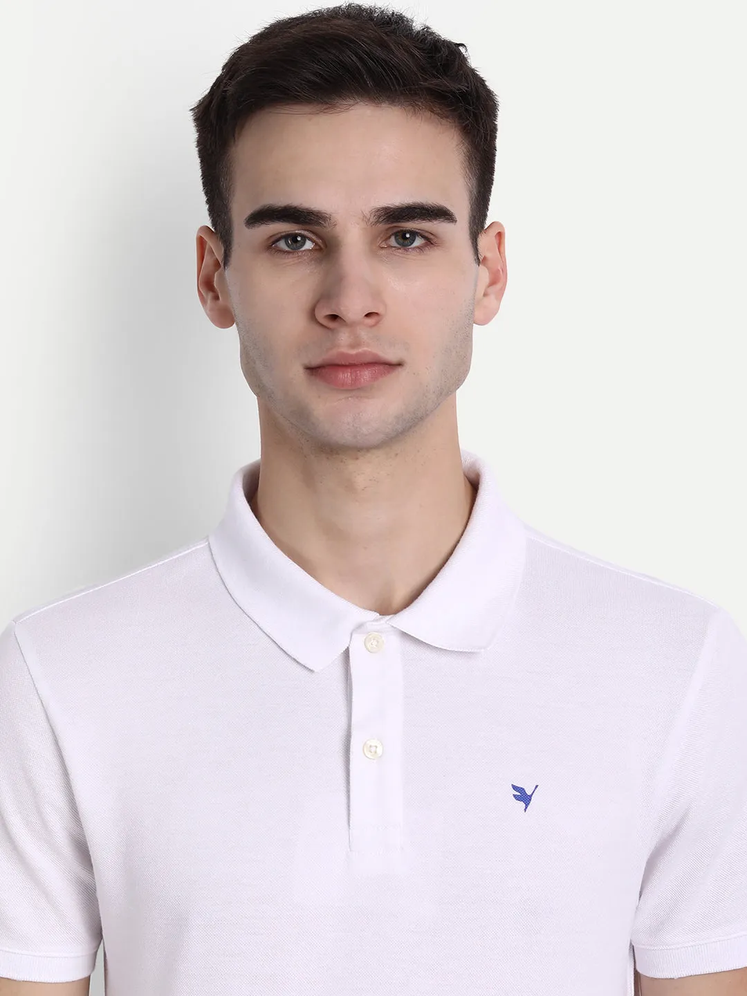 Premium White Cotton Half Sleeve Polo