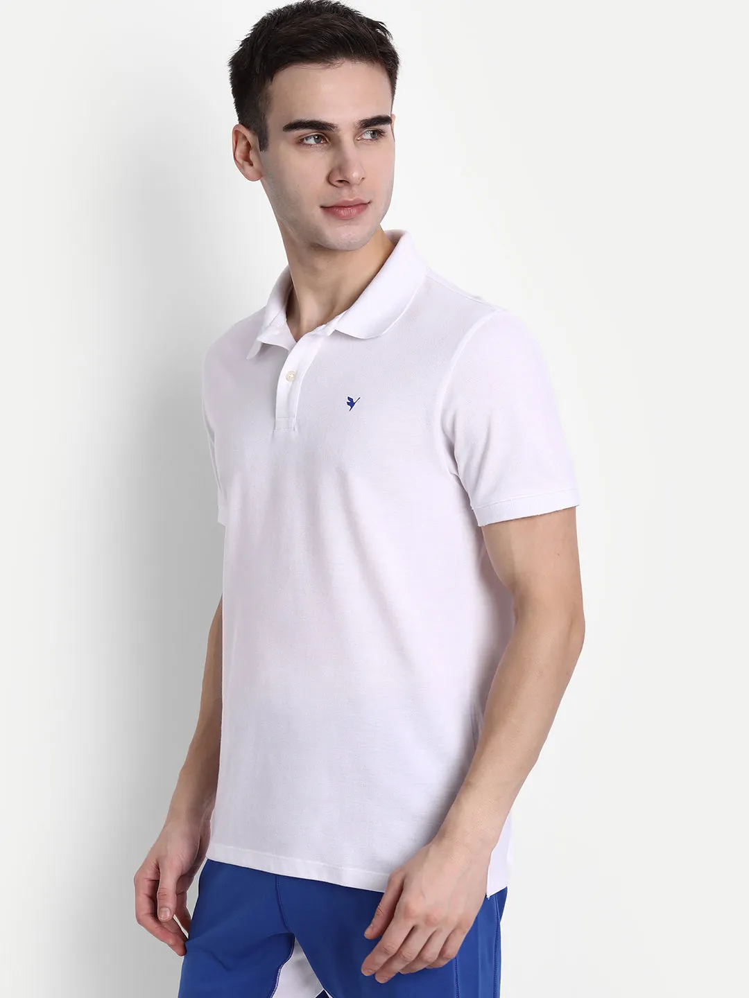 Premium White Cotton Half Sleeve Polo